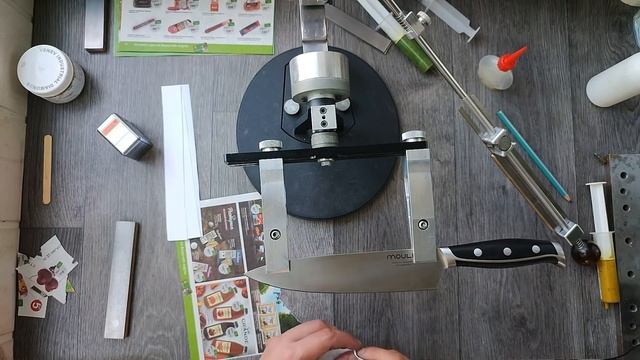 Шеф нож. Полировка подвода притирами с алмазными пастами и бумагой А4 смотреть онлайн