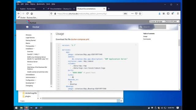 Deployment of the Business Bot Plattform with Docker - Tutorial English смотреть онлайн