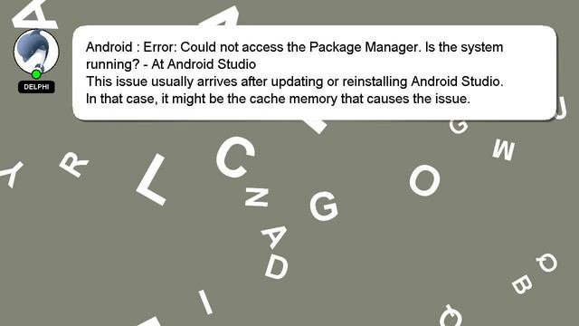 Android : Error: Could not access the Package Manager. Is the system running? - At Android Studio смотреть онлайн
