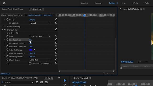 Graffiti Paint Animation | How To Add Spray Paint Effects Premiere + Photoshop Tutorial смотреть онлайн