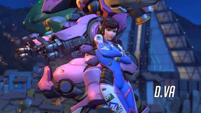 Overwatch - Dva Voice - In Game Quotes смотреть онлайн