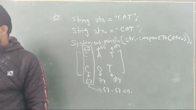 String Handling :- compareTo(),substring(),replace().. смотреть онлайн