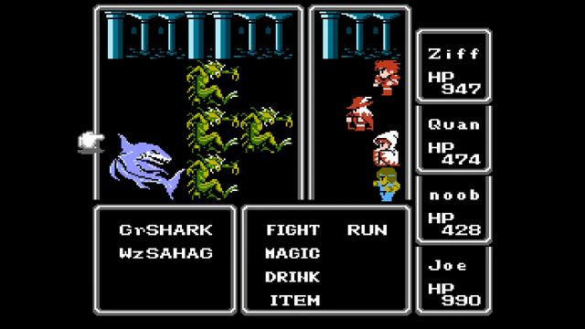 Final Fantasy (NES) Chaos Shrine No Class Upgrades смотреть онлайн