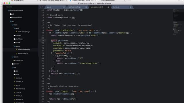 Desarrollando un CMS desde cero con Node.js Express, Handlebars, Stylus, Gulp y más: Twitter #10 смотреть онлайн