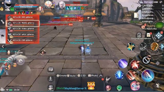 REALMS WAR Team QmaX Season 35 Round 3 | Perfect World Mobile VNG Server 9 смотреть онлайн