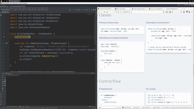 NGOPREK - Belajar Kotlin Sambil Buat Web Server смотреть онлайн