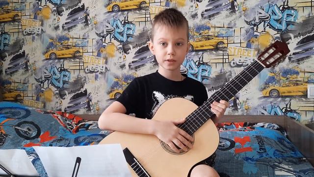 Урок 2. Разбор песен "Про зайку" и "Божья коровка". А также Строй Гитары в открытых струнах. смотреть онлайн