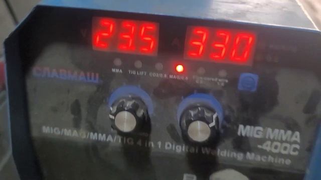 СЛАВМАШ MIG/MMA-400 4x1 Сварочный полуавтомат смотреть онлайн