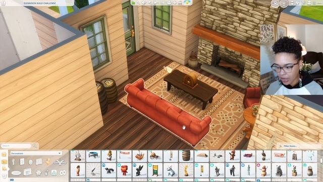 The Sims 4 but EACH ROOM is a different EXPANSION PACK! смотреть онлайн