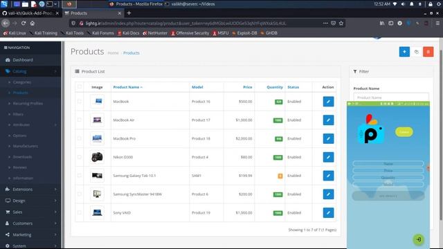 Android Studio Project with Retrofit (API) for Add Products quickly to opencart CMS смотреть онлайн