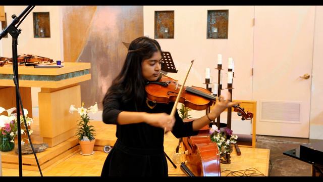 Kreisler, Tempo di Minuetto in the style of Pugnani, Anushka Bora violin 2019 Spring Concert смотреть онлайн