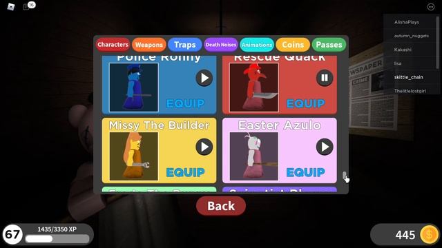 roblox puppet all survivor pass 4 skins theme смотреть онлайн