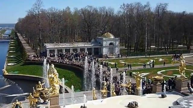 Фонтаны Петергофа Русский бал в Санкт-Петербурге смотреть онлайн
