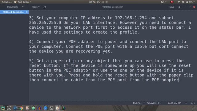 How to recover Ubiquiti Radio using TFTP смотреть онлайн