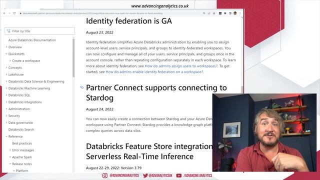 Advancing Spark - Azure Databricks News August 2022 смотреть онлайн