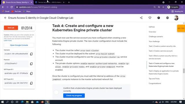 Qwiklab: Ensure Access & Identity in Google Cloud: Challenge Lab[GSP342] смотреть онлайн