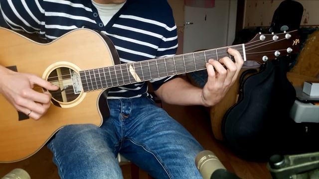 Ночная птица на одной гитаре | К.Никольский / Alex Mercy смотреть онлайн