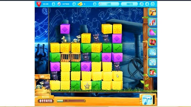 Pet Rescue Saga Level 647 Fantastic Frotier no boosters смотреть онлайн