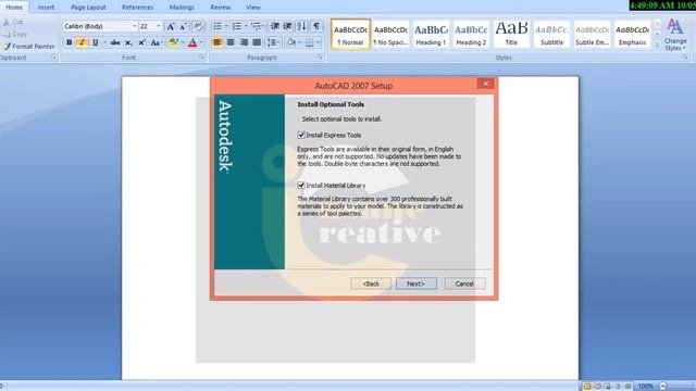 Autocad 2007 installation смотреть онлайн