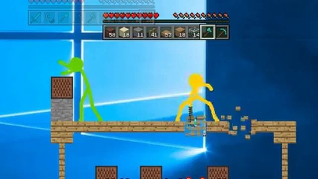 Minecraft versi stickman kerasukan herobrine смотреть онлайн