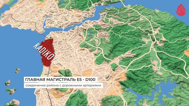 Карта Стамбула | Кадыкёй | география районов смотреть онлайн