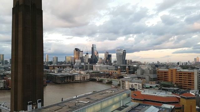 ?? LONDON 4K - View from TATE MODERN, UK смотреть онлайн