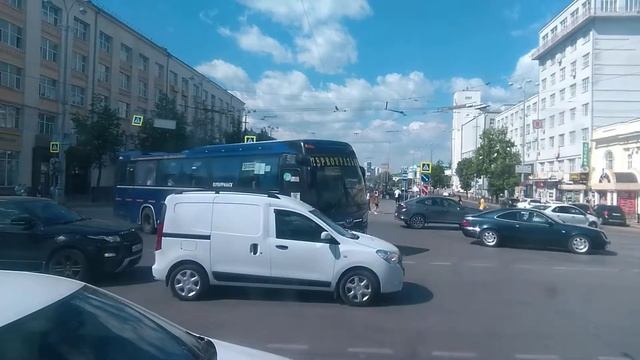 пробка в Екатеринбурге в центре города смотреть онлайн