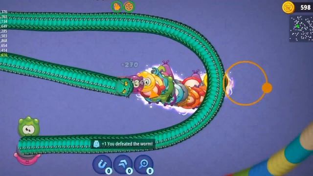 Worm Zone.io Biggest Slither Snake ? Best Epic Kill Gameplay || Snake Game|| #60 смотреть онлайн