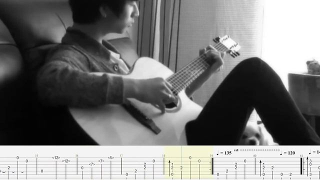 Fingerstyle Guitar | Nostalgia | Sungha Jung Tabs | Guitar Tutorial + Tabs смотреть онлайн