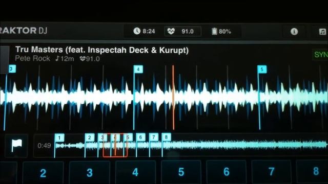 Tru Masters - Phrases Marked in Traktor DJ for iPad (Mix Tutorial 1-1) смотреть онлайн