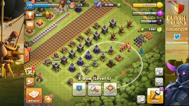 INSANE 195 MILLION Loot! Clash of Clans FIX That Rush Episode 43 смотреть онлайн
