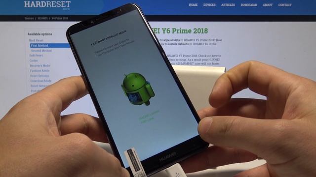 How to Enter Fastboot Mode on HUAWEI Y6 Prime 2018 - Fastboot & Rescue Mode смотреть онлайн