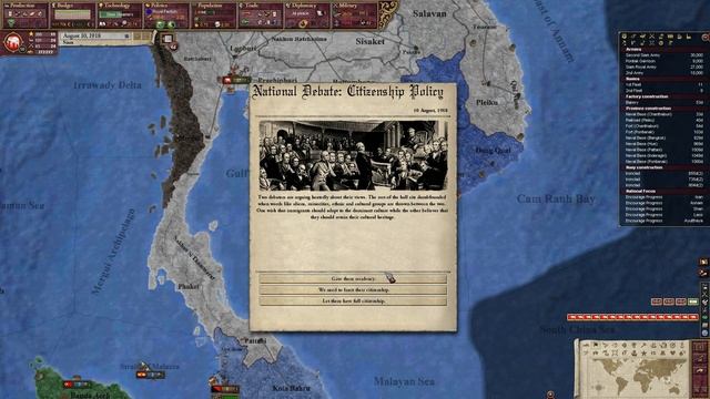 Let's play Victoria 2 HoD - Siam (Pop Demand Mod) - part 54 смотреть онлайн