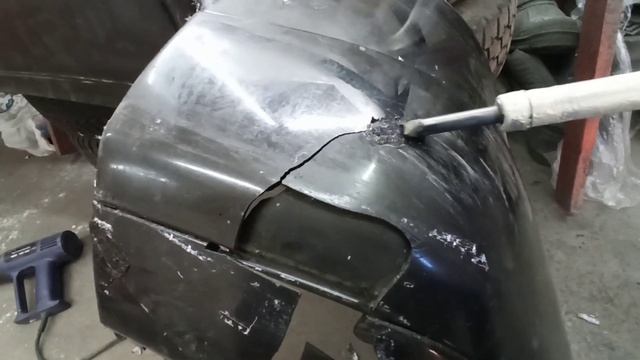как самому спаять бампер обычным паяльником смотреть онлайн