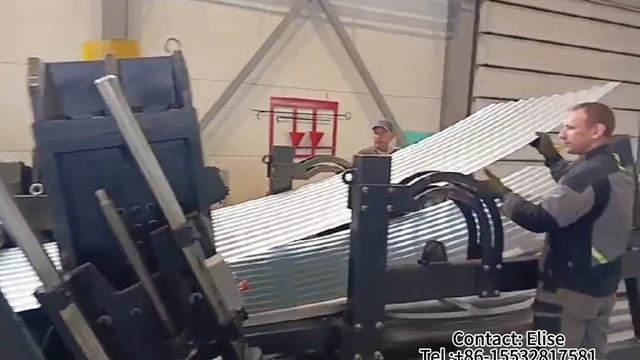 Профилегибочный стан общего назначения для производства гофрированных профилей смотреть онлайн