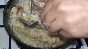 Икра судака жареная//Как пожарить рыбную икру//Судачья икра во фритюре