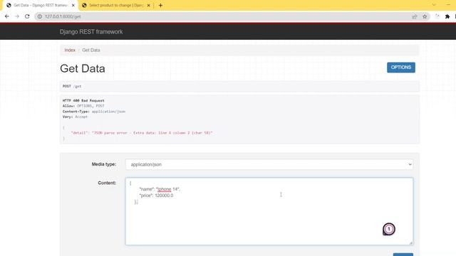 Django Rest Framework | Episode-02 | Getting data from frontend смотреть онлайн