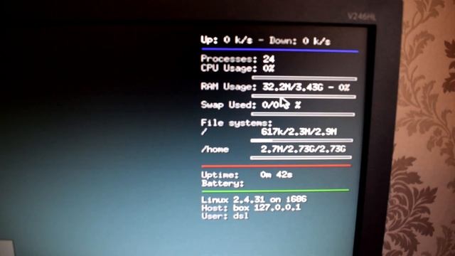 Установка Damn Small Linux на современный компьютер смотреть онлайн