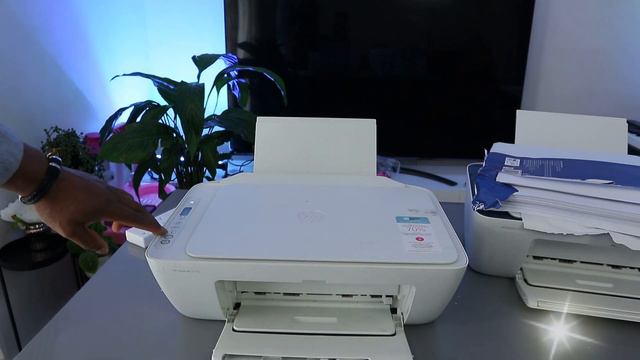 HP Deskjet All-In-One Printer Wireless (WIFI) Setup and Print смотреть онлайн