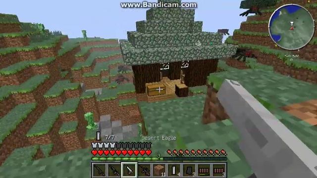 Мод на оружие для Майнкрафт 1 6 4 в комплекте Flan's Mod