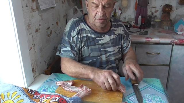 Разделка рёбрышек на рагу .Самый простой способ смотреть онлайн