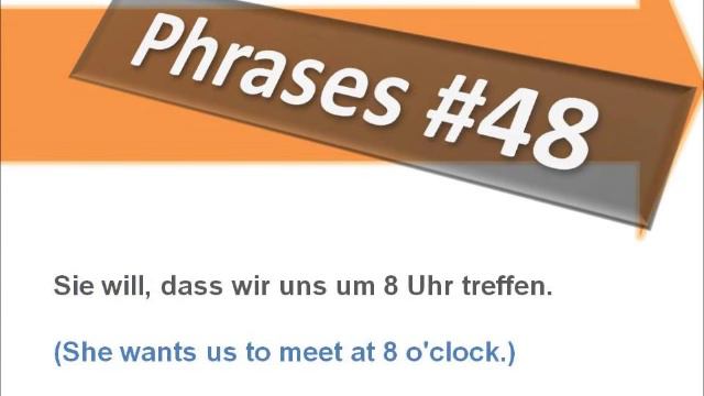 Dialogue Yesterday, Today, Tomorrow - Phrases #48 - Learn German with Martha - Deutsch lernen смотреть онлайн
