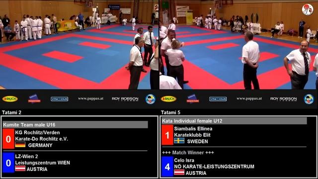 Austrian Junior Open - 2016 TATAMI 2/5 - Day 2 смотреть онлайн
