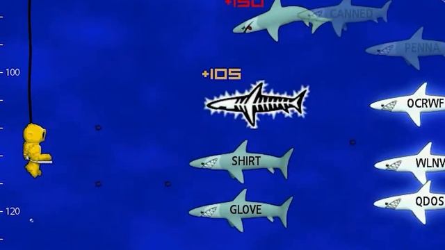 How fast can i type? - Typer Shark Deluxe, Expert gameplay (PC 720p60) смотреть онлайн