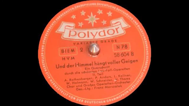 Und der Himmel hängt voller Geigen, die schönsten Leo Fall Operetten смотреть онлайн