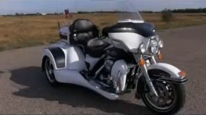 Трицикл Harley Davidson Road Smith Зеленый фургон