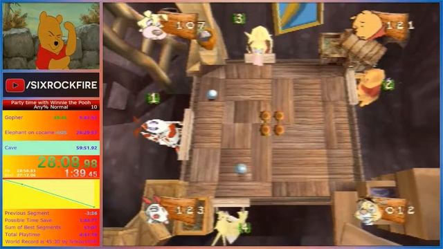 Party time with Winnie the Pooh - Any% Normal in 56:14 смотреть онлайн