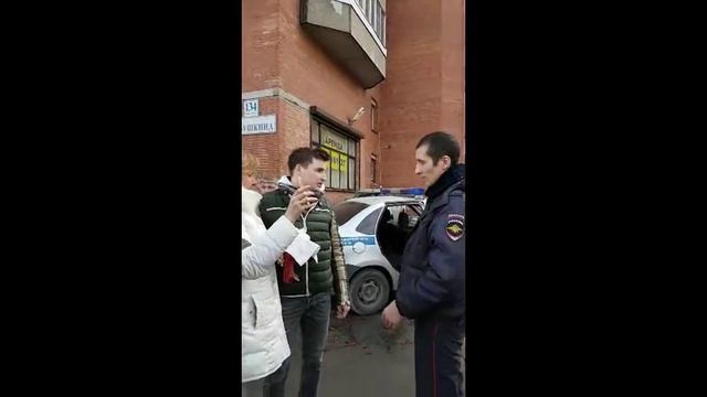 Первый опыт общения с национальной гвардией Не путать с украинскими карателями, ЭТО НАШИ смотреть онлайн