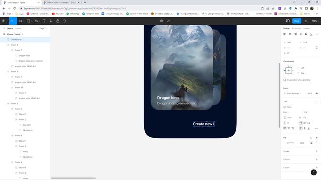 Image Generator App UI Design Using Figma From Scratch смотреть онлайн
