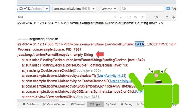 Android Studio. 9.6 Testing and debugging смотреть онлайн